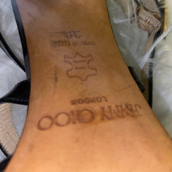 100% Authentic Jimmy Choo Stappy Heels - Picture 6 of 10